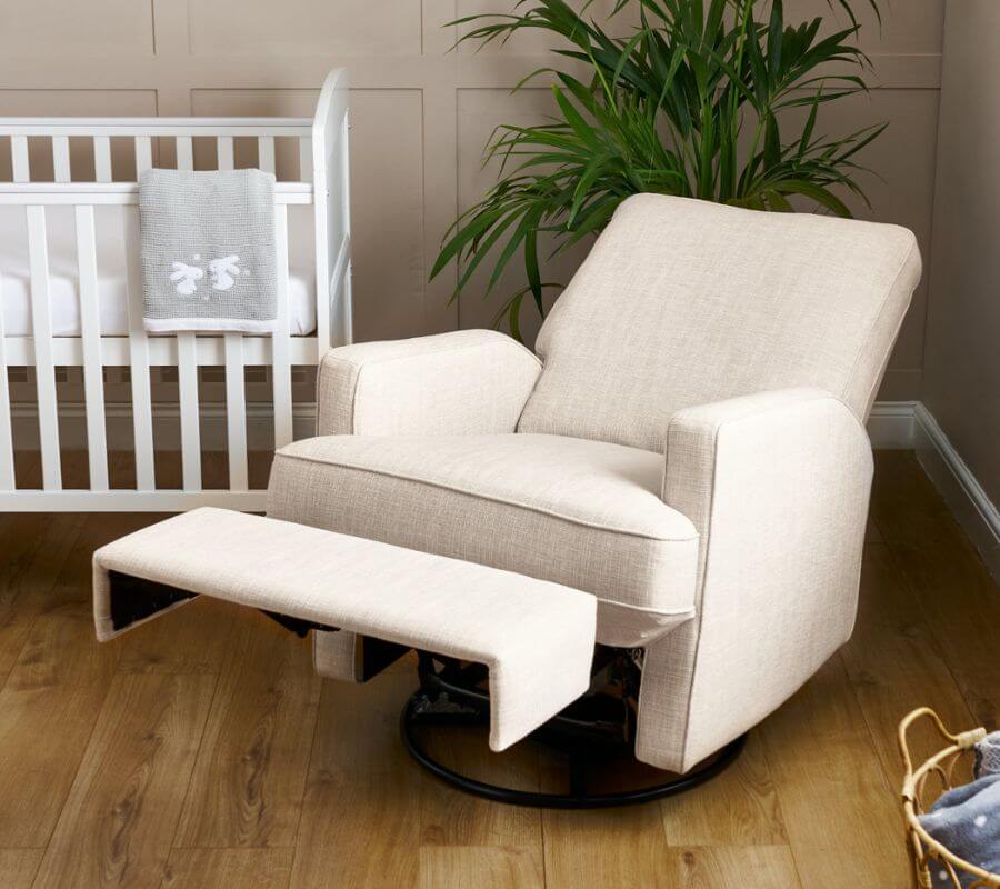 Madison Swivel Glider Recliner Chair - Room Image