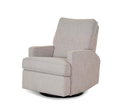 Madison Swivel Glider Recliner Chair - White Background