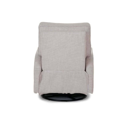 Madison Swivel Glider Recliner Chair - White Background