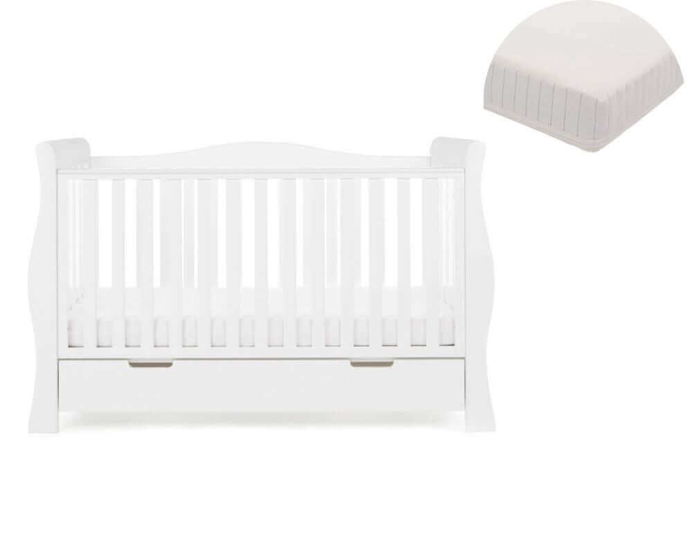 Obaby Stamford Luxe Cot Bed & Moisture Management Mattress