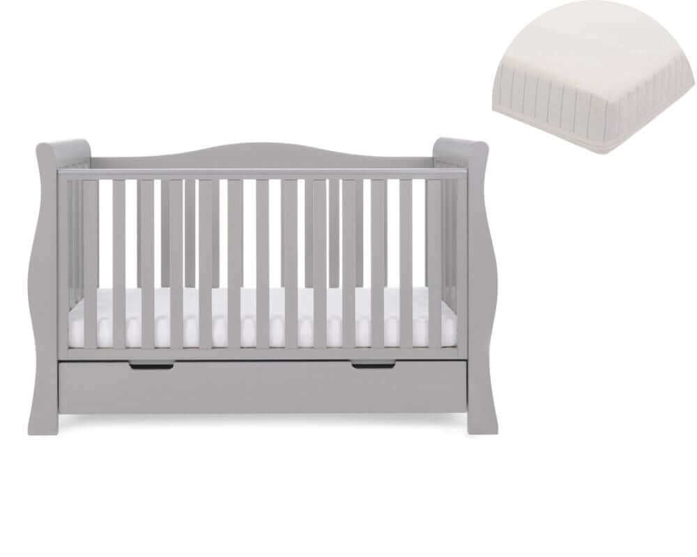 Obaby Stamford Luxe Cot Bed & Moisture Management Mattress