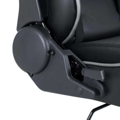 Julian Bowen Comet Gaming Chair - View Of The Recliner Adjusting Lever