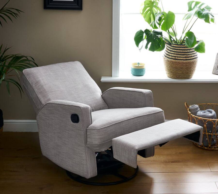 Madison Swivel Glider Recliner Chair - Room Image