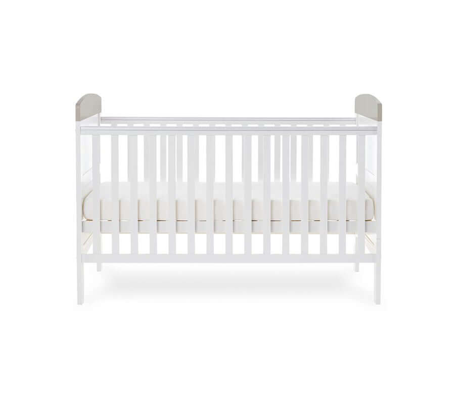 Grace Inspire Cot Bed GUESS Scribble - White Background