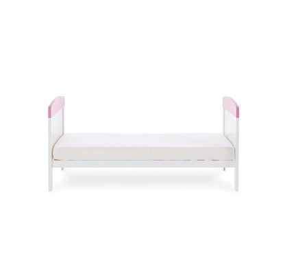 Obaby Grace Inspire Cot Bed Little Prince & Princess - White Background